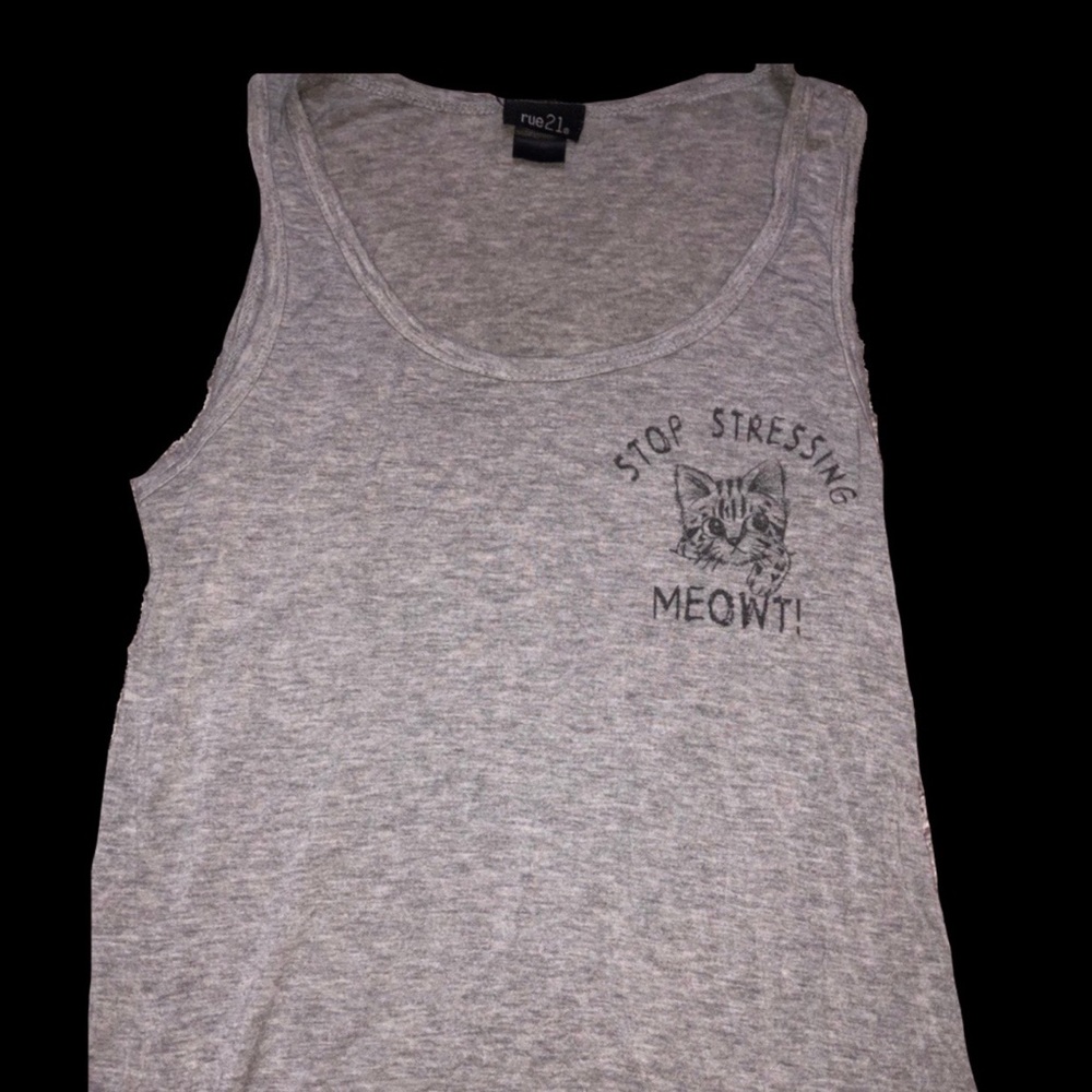 Cat tank top